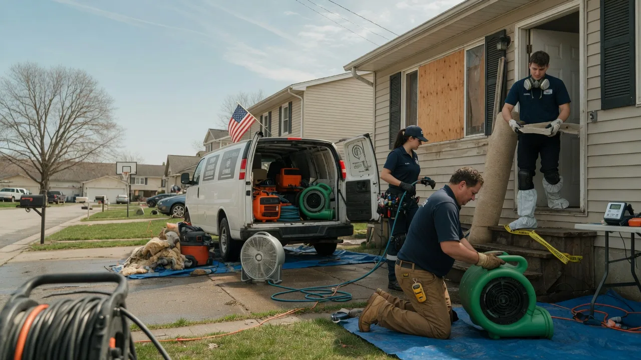 Water Damage Restoration in Milan, TN near me